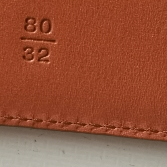 NWT LORO PIANA Women Leather Belt ,Size:32 - Picture 6 of 8